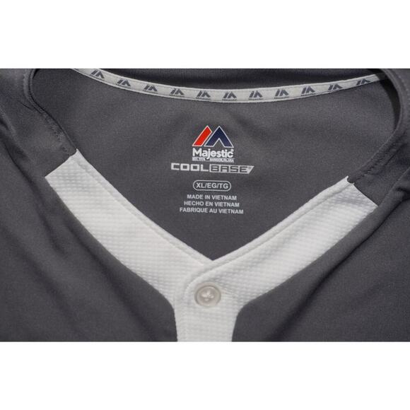 Majestic Arizona Diamondbacks D-Backs Cool Base Jersey Tee XL Black Gray - Picture 3 of 4